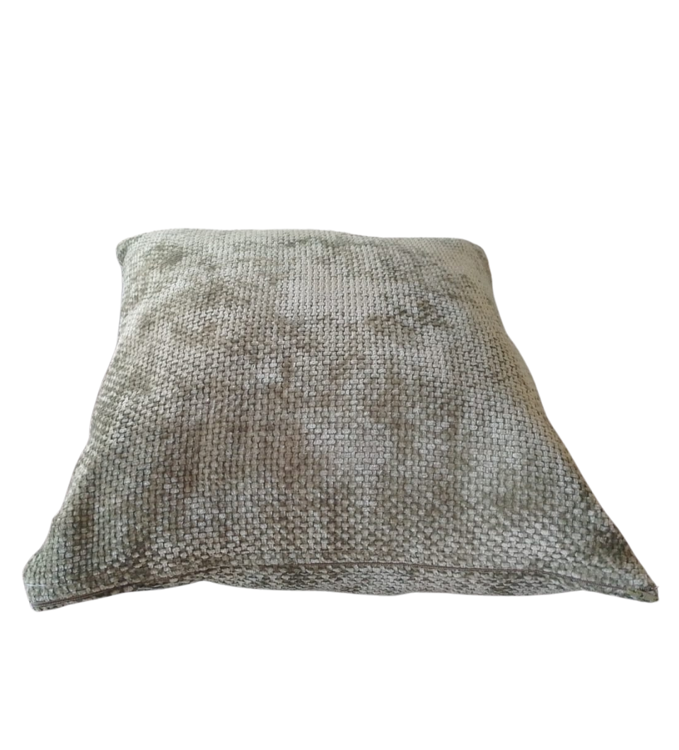 Soft Neutral Textured Throw Pillow – Elegant & Cozy Home Accent